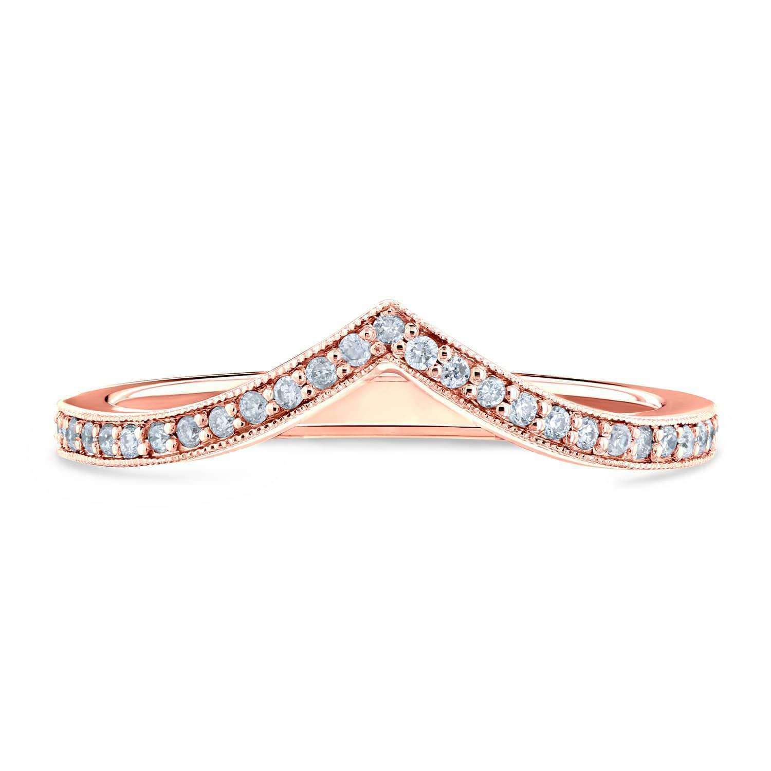Kobelli V-Shaped Diamond Band 62448D/4R