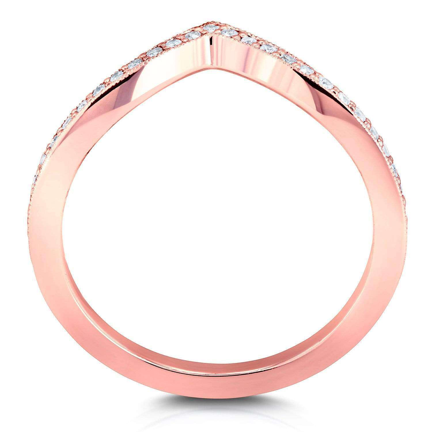 Kobelli V-Shaped Diamond Band