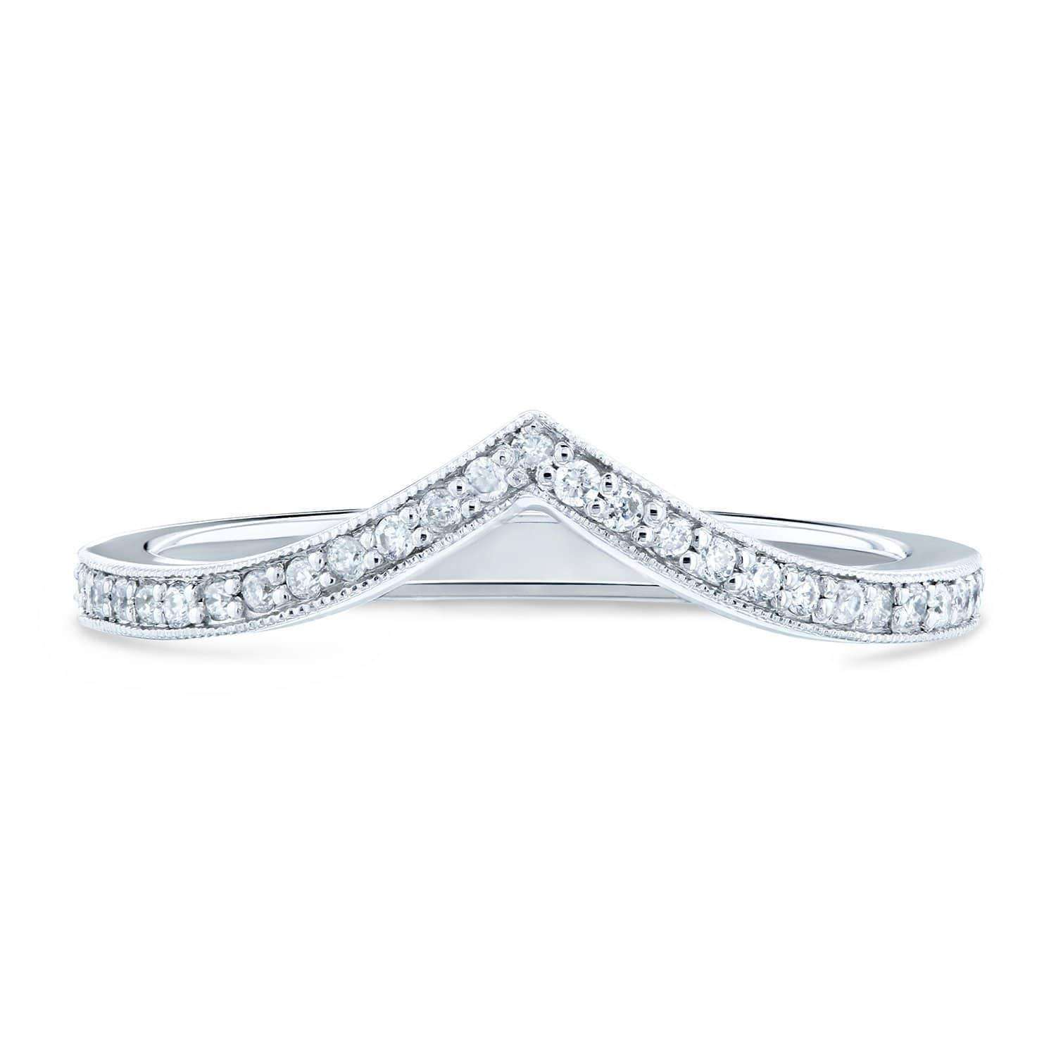 Kobelli V-Shaped Diamond Band 62448D/4W