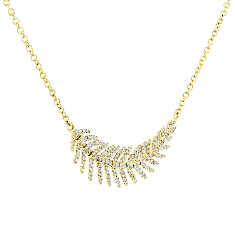 Shakti Jewelry - Diamond Feather Necklace with our Shakti... | Facebook