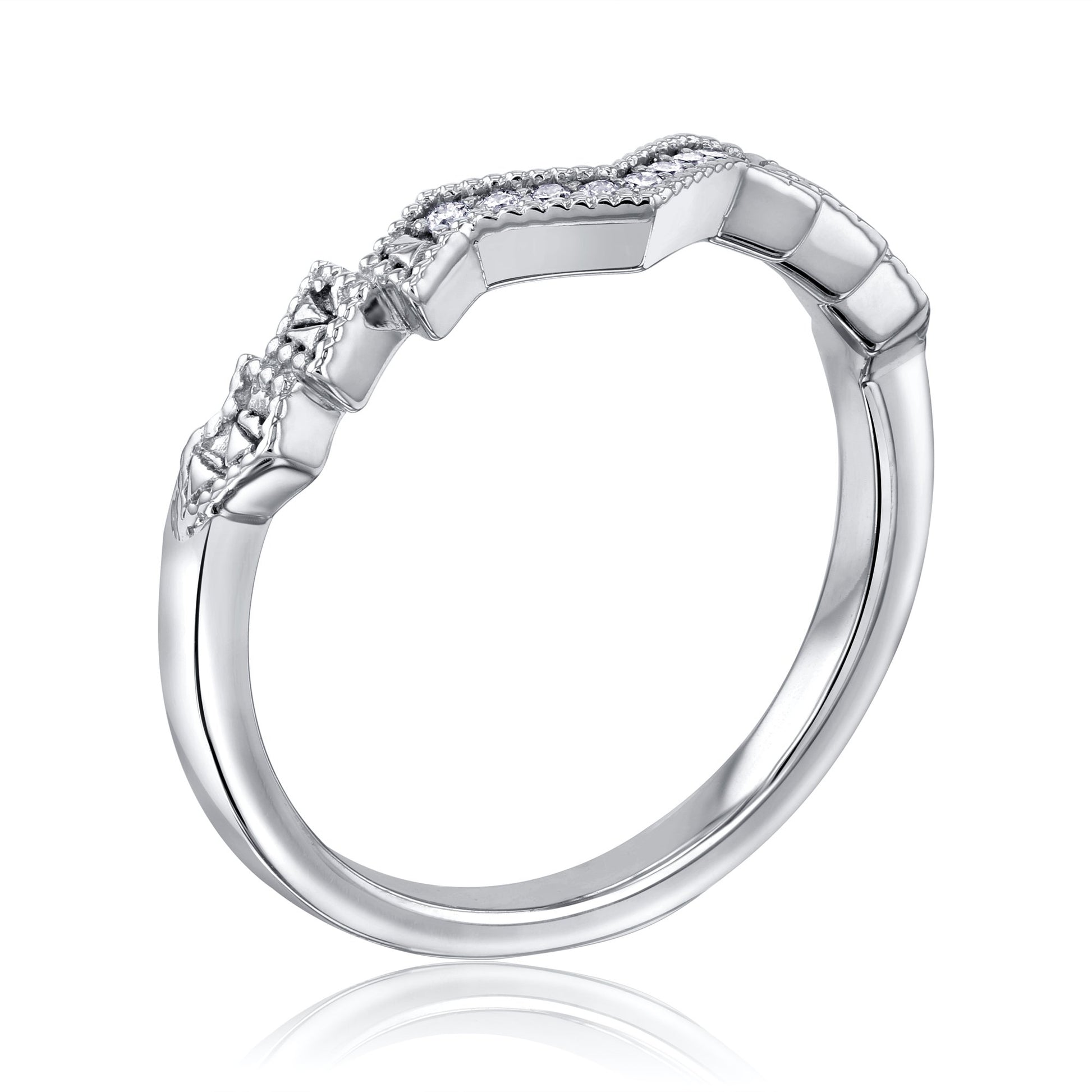 Kobelli Geometric Matching Wedding Band (62466 Series)
