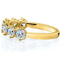 Kobelli 7-Stone Prong Set Diamond Ring 1 1/4 Carat TW in 14k Yellow Gold