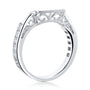 Kobelli Princess Diamond Channel Set Wedding Band in 14k White Gold