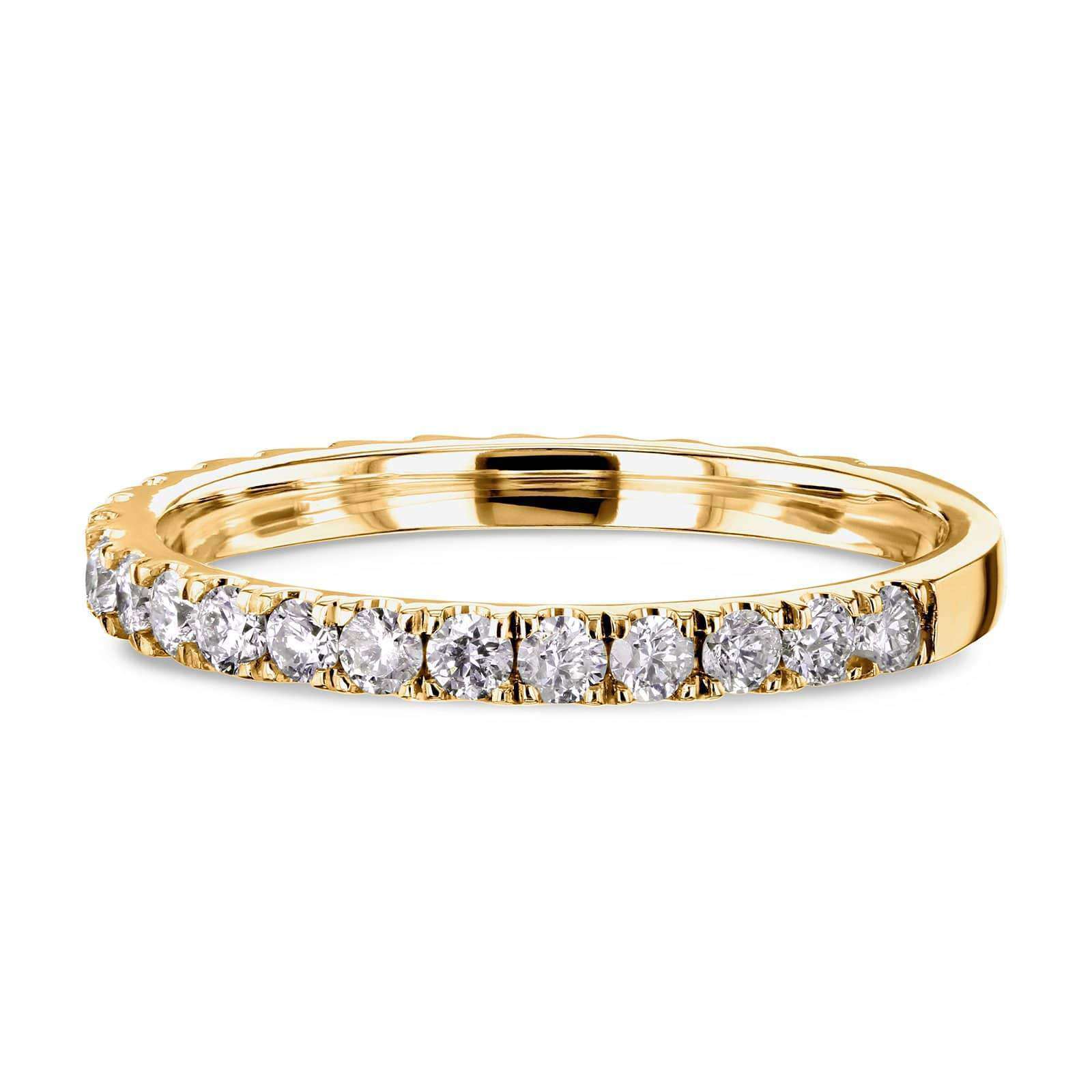 Kobelli Diamond 3-Quarter Eternity Wedding Band 14k 1/2 Carat 62485D/4.5Y