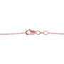 Kobelli Diamond Floral Pendant Necklace 1/4 CTW 10k Rose Gold, 18in Chain 62493-R