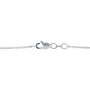 Kobelli Diamond Floral Pendant Necklace 1/4 CTW 10k White Gold, 18in Chain 62493