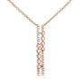 Kobelli Dual Bar Diamond Necklace