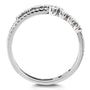 Kobelli Diamond Two Row Fashion Band 1/4 CTW 10k White Gold