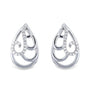 Kobelli Wispy Teardrop Diamond Earrings 10k Gold
