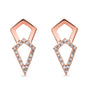 Kobelli Diamond Kite Arrow Earrings 10k Gold