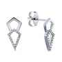 Kobelli Diamond Kite Arrow Earrings 10k Gold 62513/W