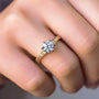 Kobelli Vintage 6-Prong 1 Carat Solitaire Diamond Ring - Multiple Gold Options