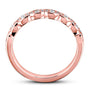 Kobelli Diamond Antique Wavy Wedding Band 1/6 Carat TCW 14k Gold