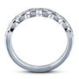 Kobelli Diamond Antique Wavy Wedding Band 1/6 Carat TCW 14k Gold