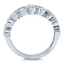 Kobelli Leafy Diamond Band 1/4 Carat TW 10k White Gold