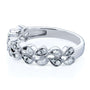Kobelli Leafy Diamond Band 1/4 Carat TW 10k White Gold