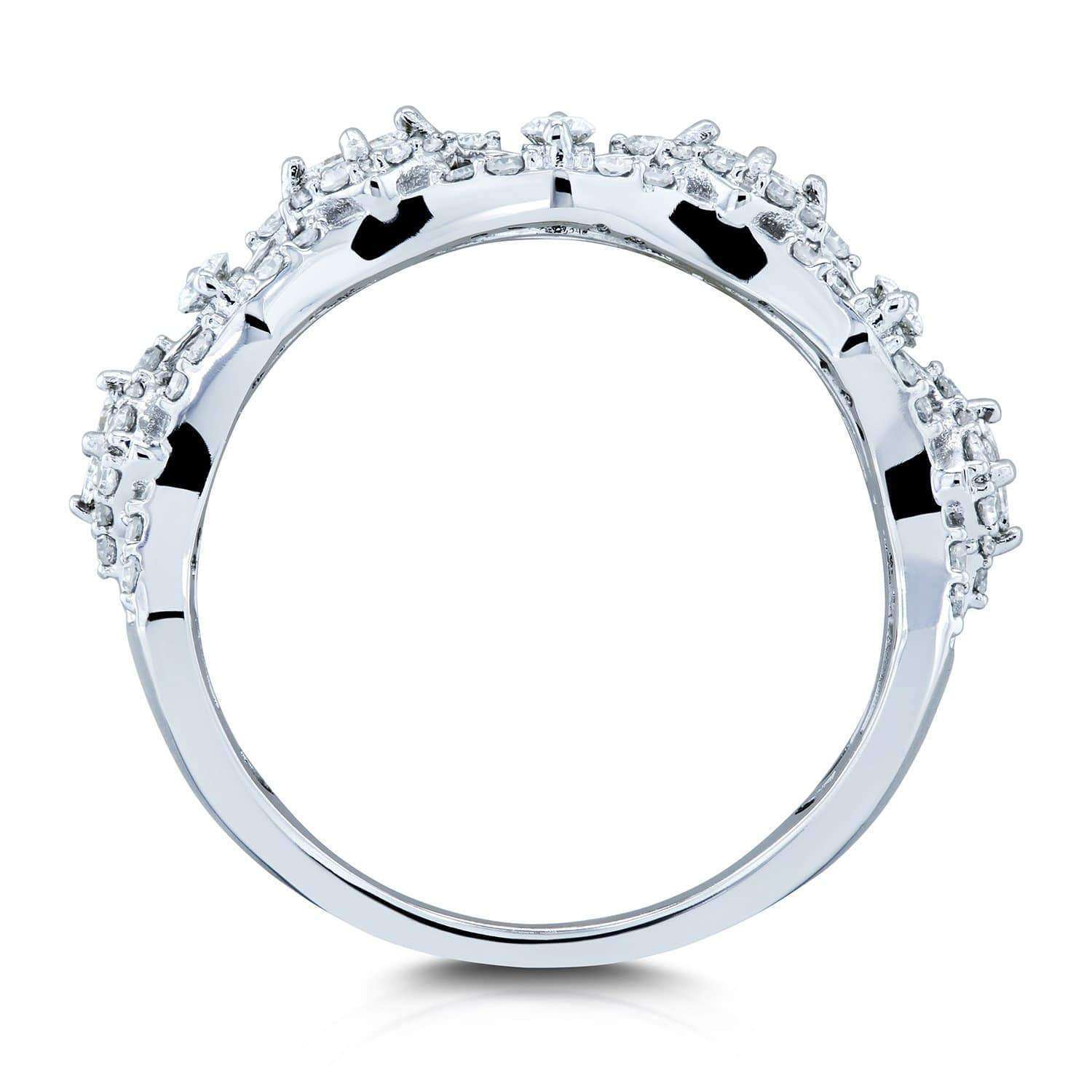 Kobelli Diamond Fashion Band 2/3 Carats (CTW) in 10k White Gold