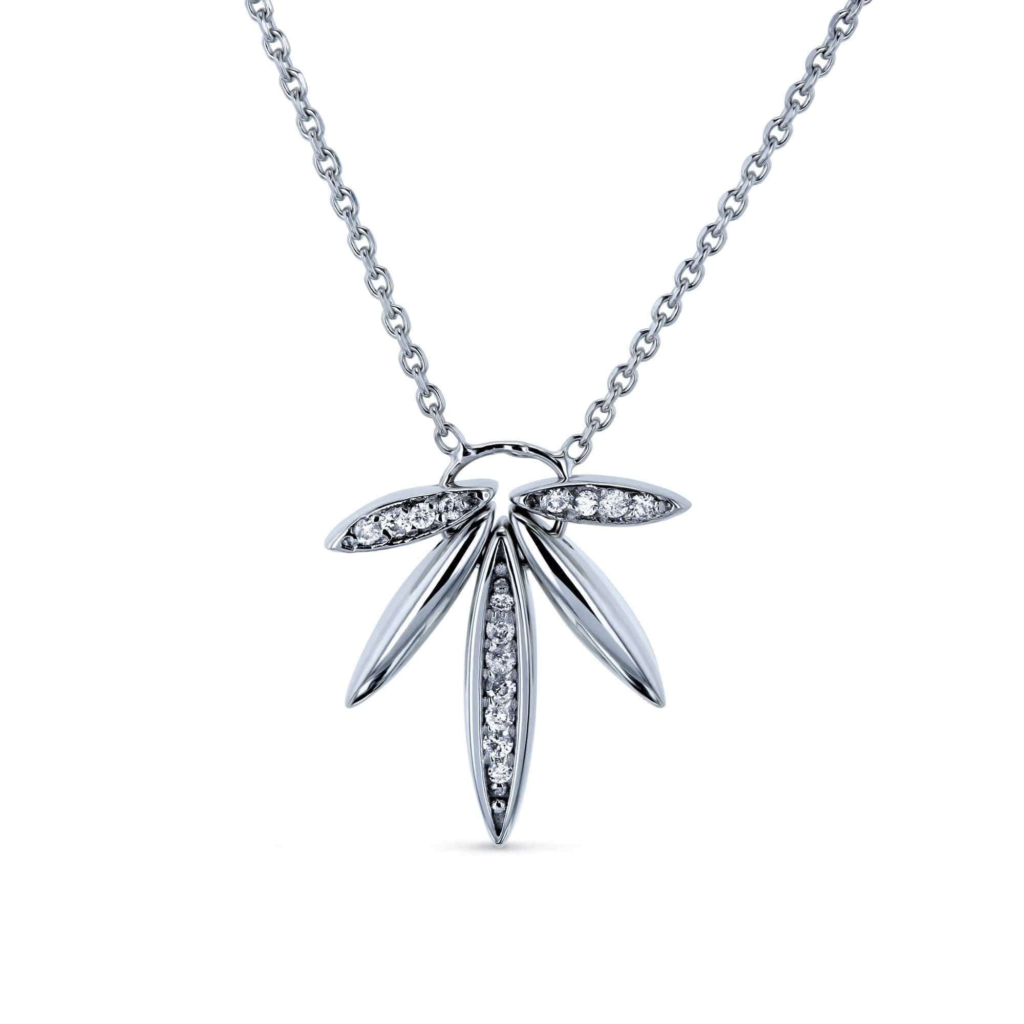 Sterling Silver Dragonfly White Button Cultured Pearl Fashion Necklace  #N1632-01 – BERRICLE