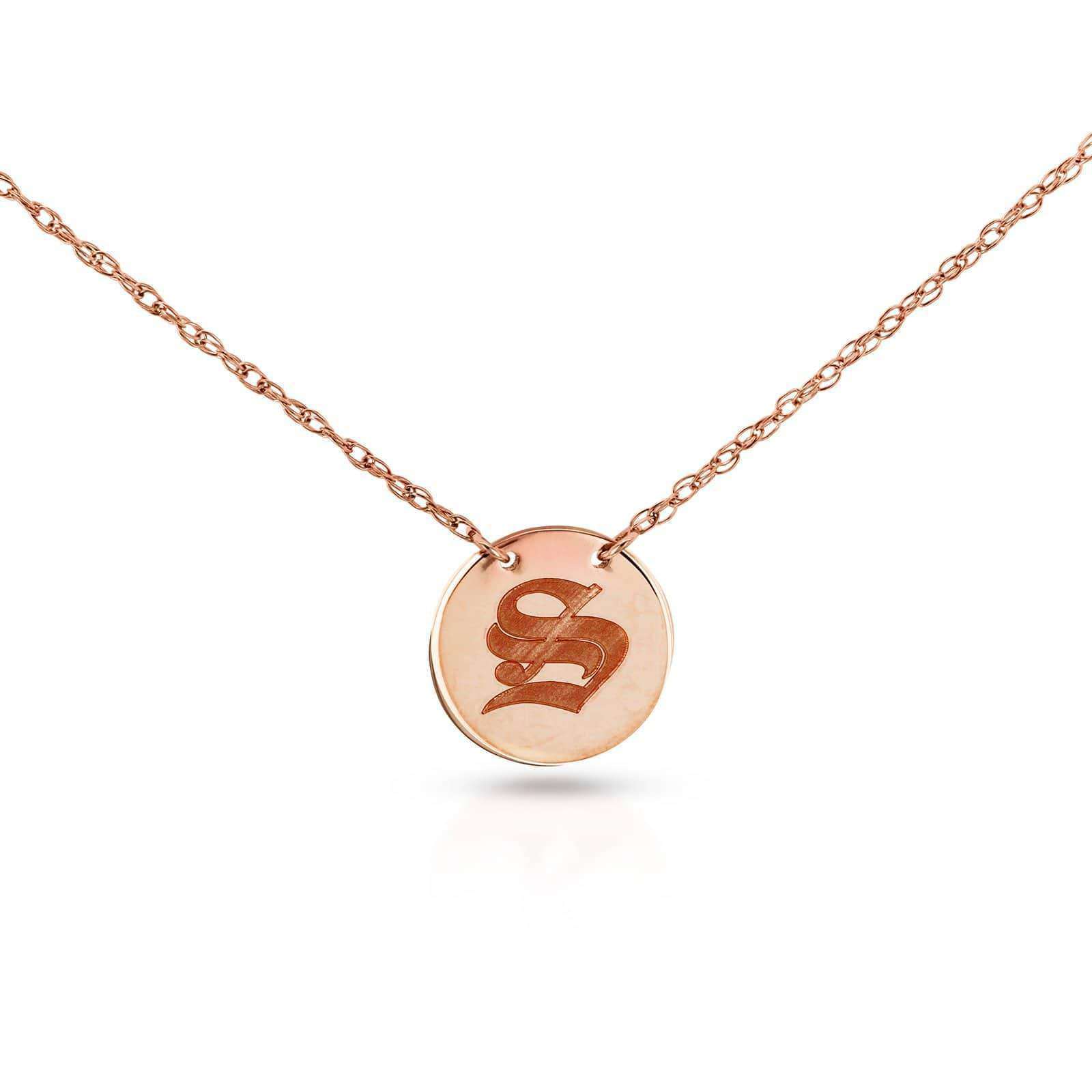 Kobelli Monogram Initial Necklace