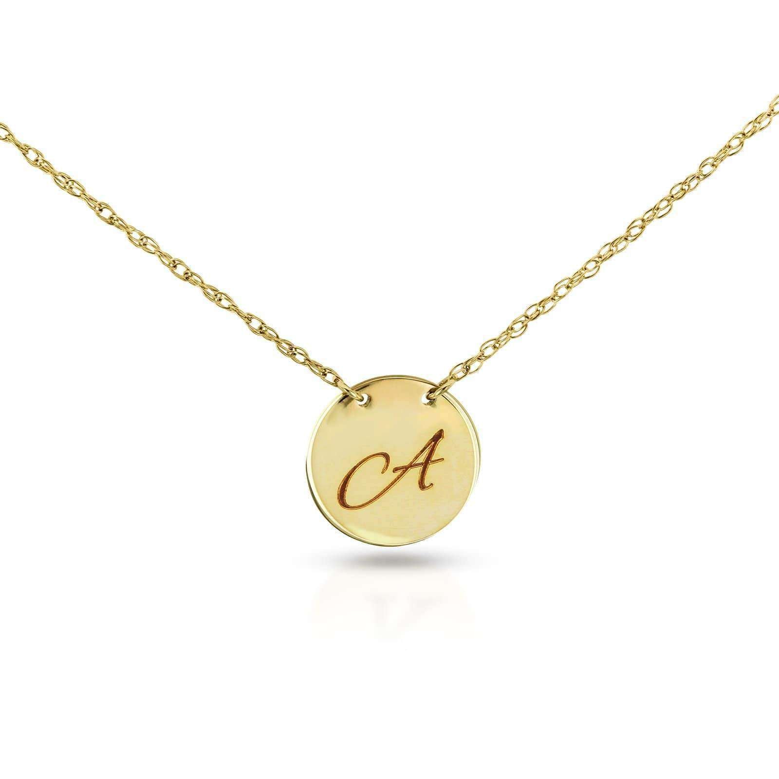 Kobelli Monogram Initial Necklace