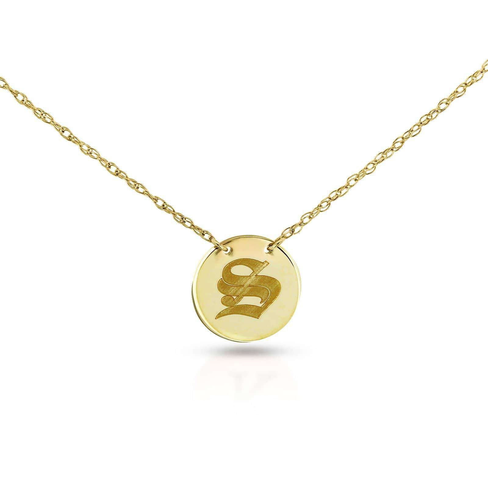 Kobelli Monogram Initial Necklace