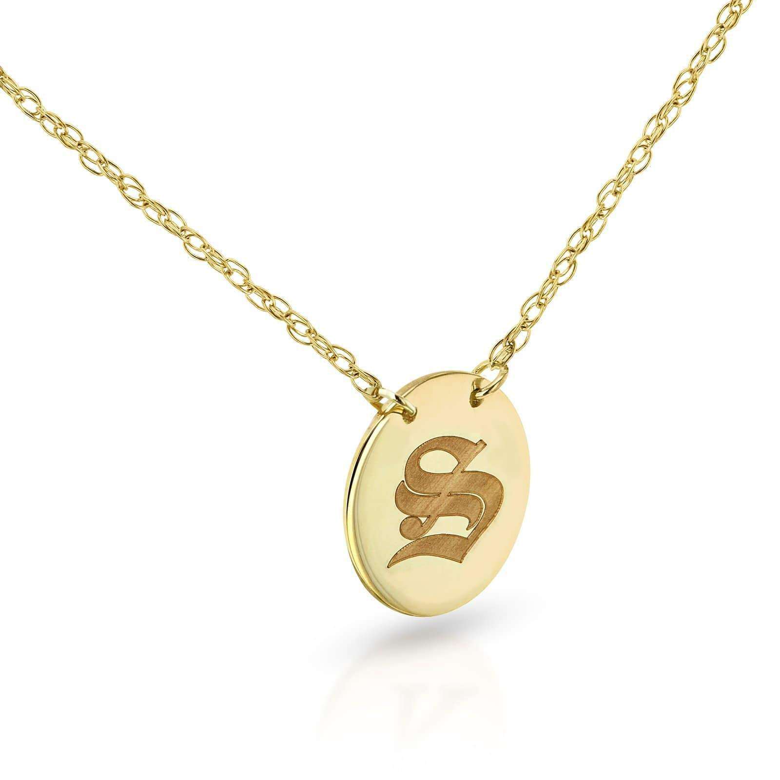 Kobelli Monogram Initial Necklace