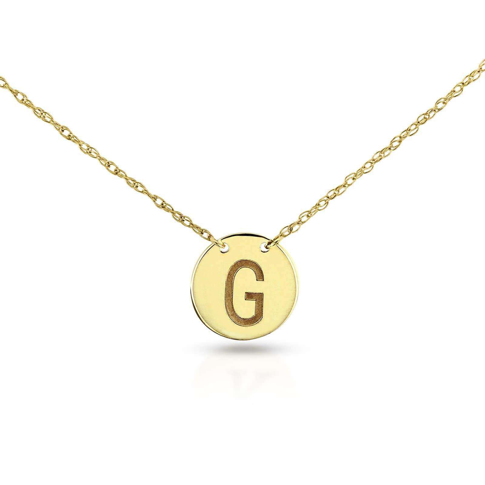 Kobelli Monogram Initial Necklace