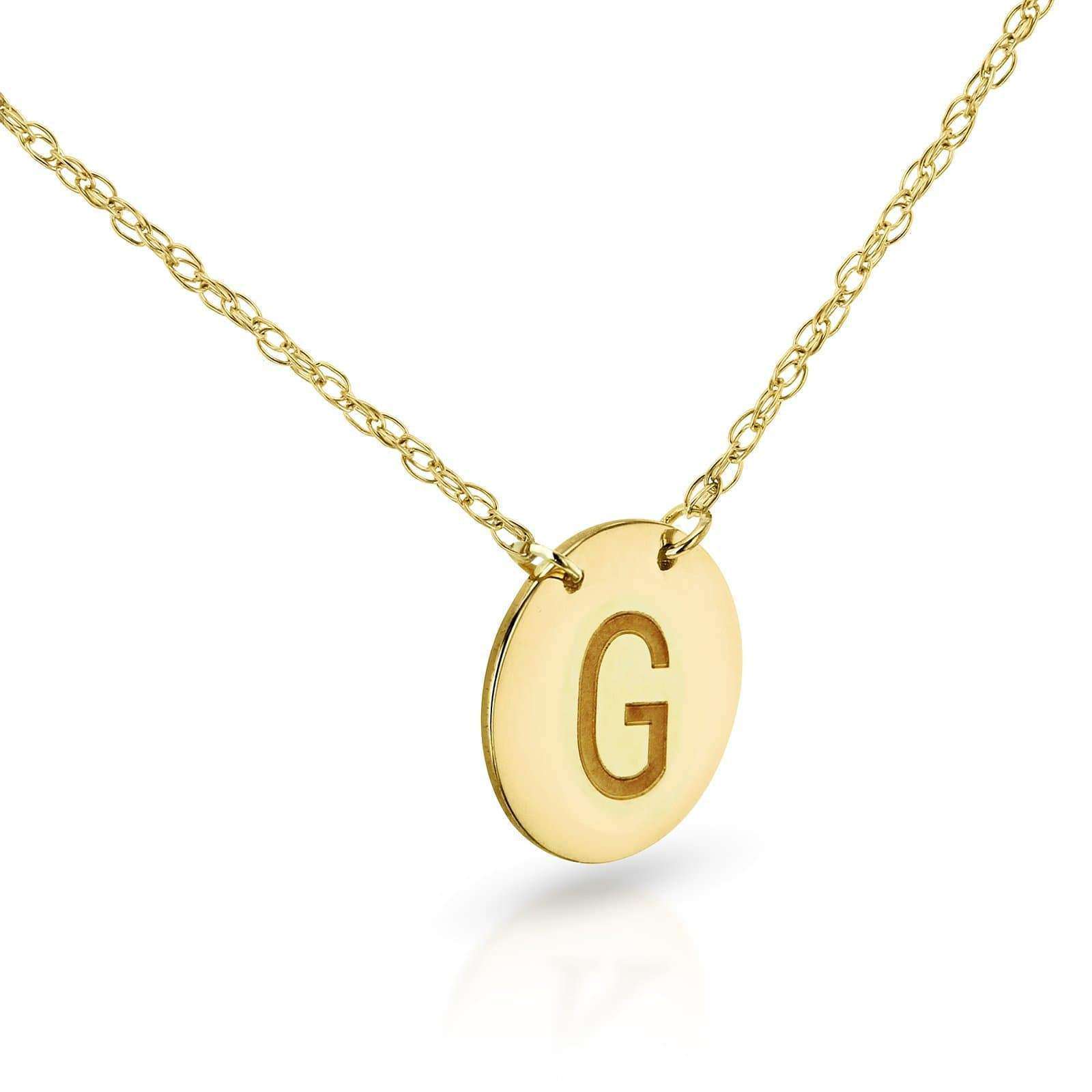 Kobelli Monogram Initial Necklace
