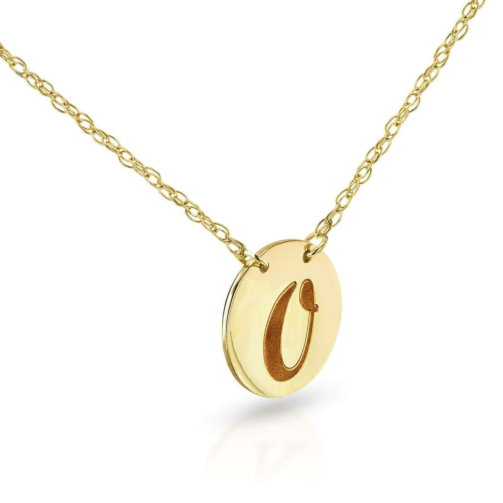 Kobelli Monogram Initial Necklace