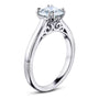 Kobelli 1ct Diamond Solitaire W-Prong Ring