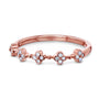 Kobelli Quad Cluster Diamond Pattern Band