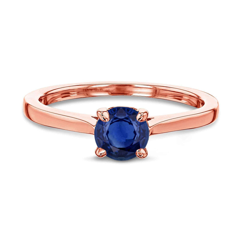 Kobelli 5mm Blue Sapphire Ring 62733RBS-50E/4R