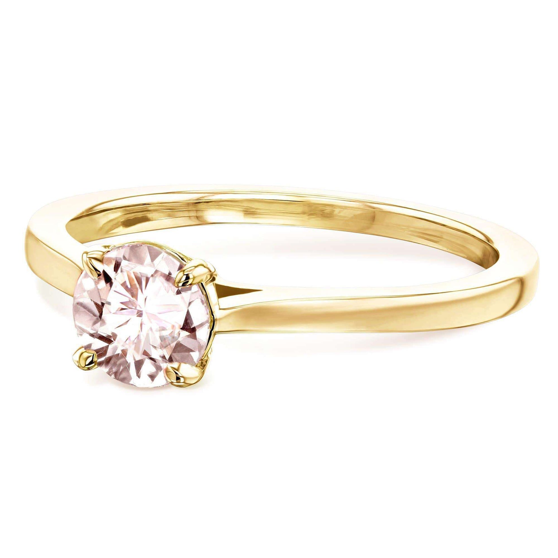 Kobelli 5mm Morganite Ring 62733RMR-50E/4Y