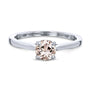 Kobelli 5mm Morganite Ring