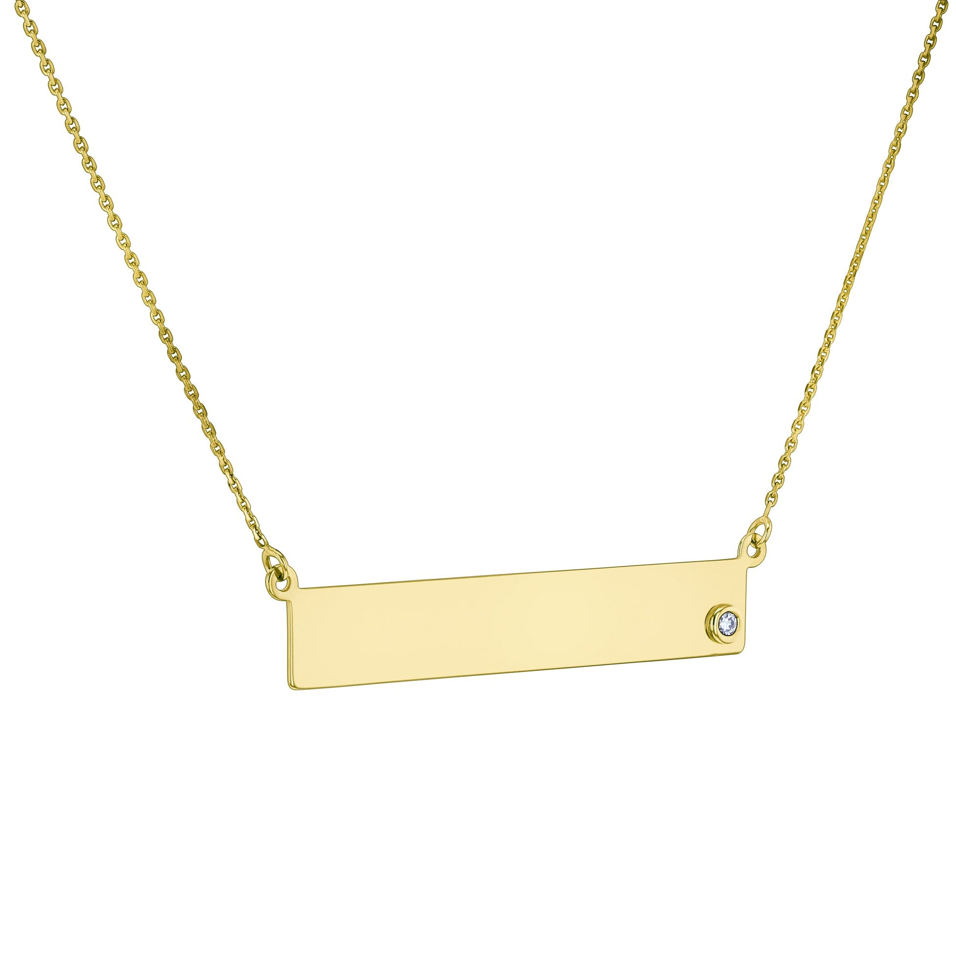 Kobelli Diamond and Gold Necklace