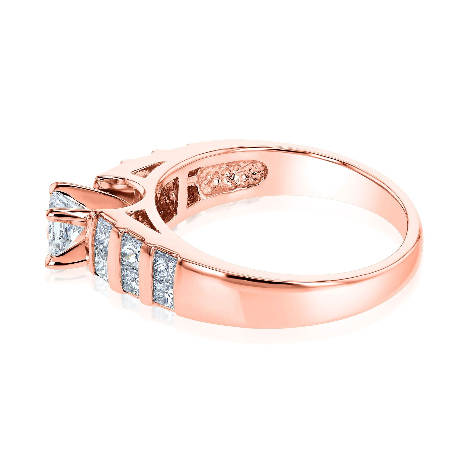 Kobelli Vertical Channel Diamond Ring