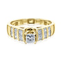Kobelli Vertical Channel Diamond Ring