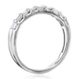 Kobelli Princess and Baguette Diamond Band