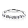 Kobelli Princess and Baguette Diamond Band