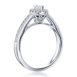 Anéis estilo vintage de diamante Kobelli marquise