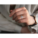 Kobelli Marquise Diamond Vintage Style Rings