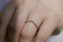 Kobelli The Slim Chevron Diamond Band