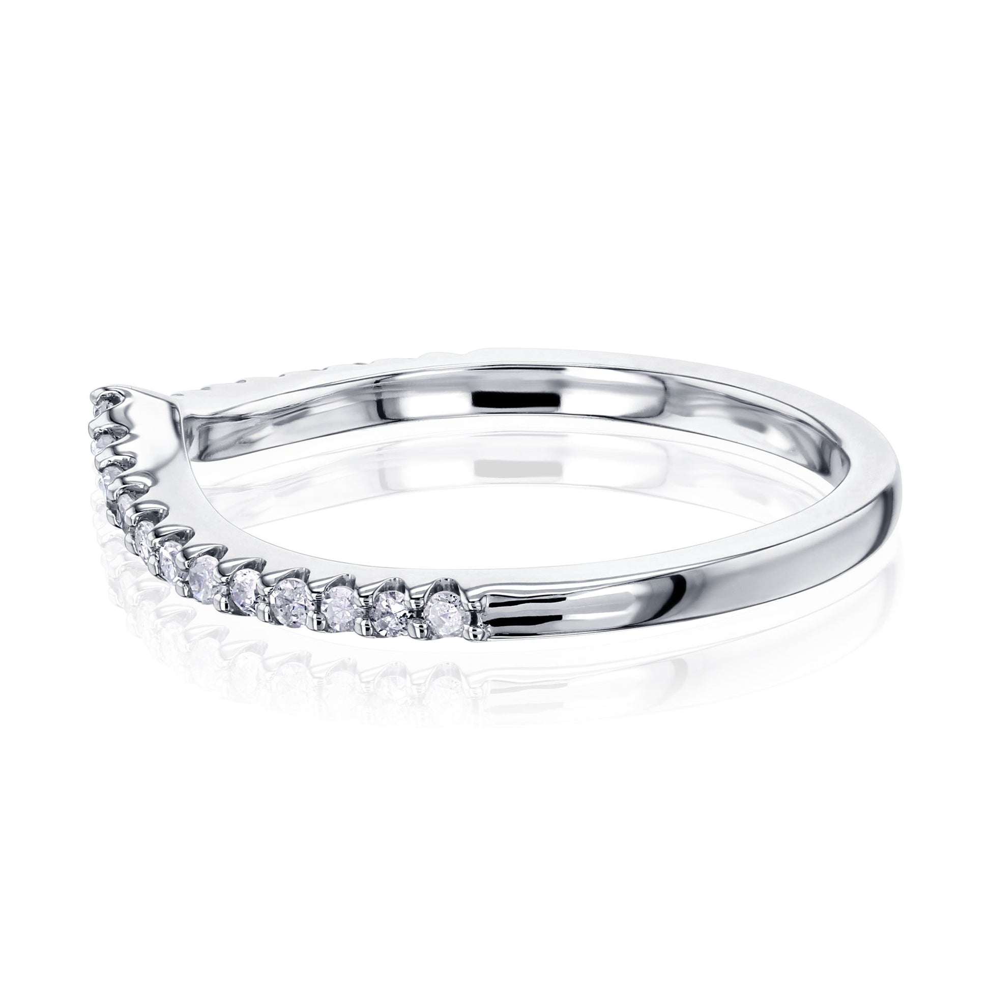 Kobelli The Slim Chevron Diamond Band