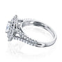 Kobelli Marquis Cluster Double Halo Split Shank Ring
