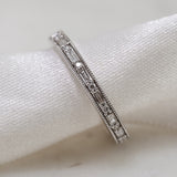 Vintage-Diamant-Ehering für Damen
