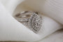 Kobelli Marquis Cluster Double Halo Diamond Wedding Set