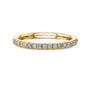 0.4 Carat Diamond Near Eternity Ring in Yellow Gold