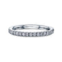 0.4 Carat Diamond Near Eternity Ring in White Gold
