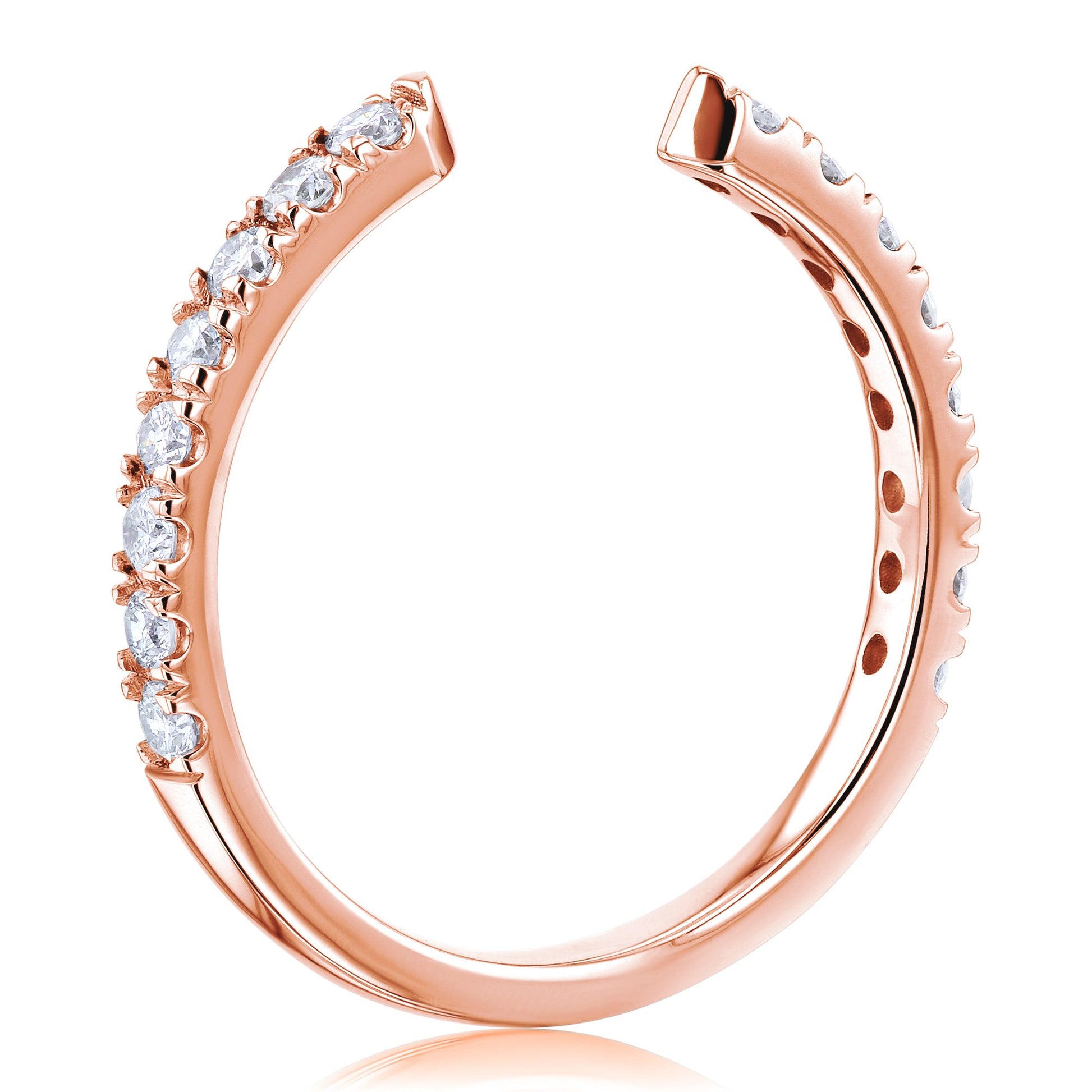 Kobelli Open C Diamond Ring