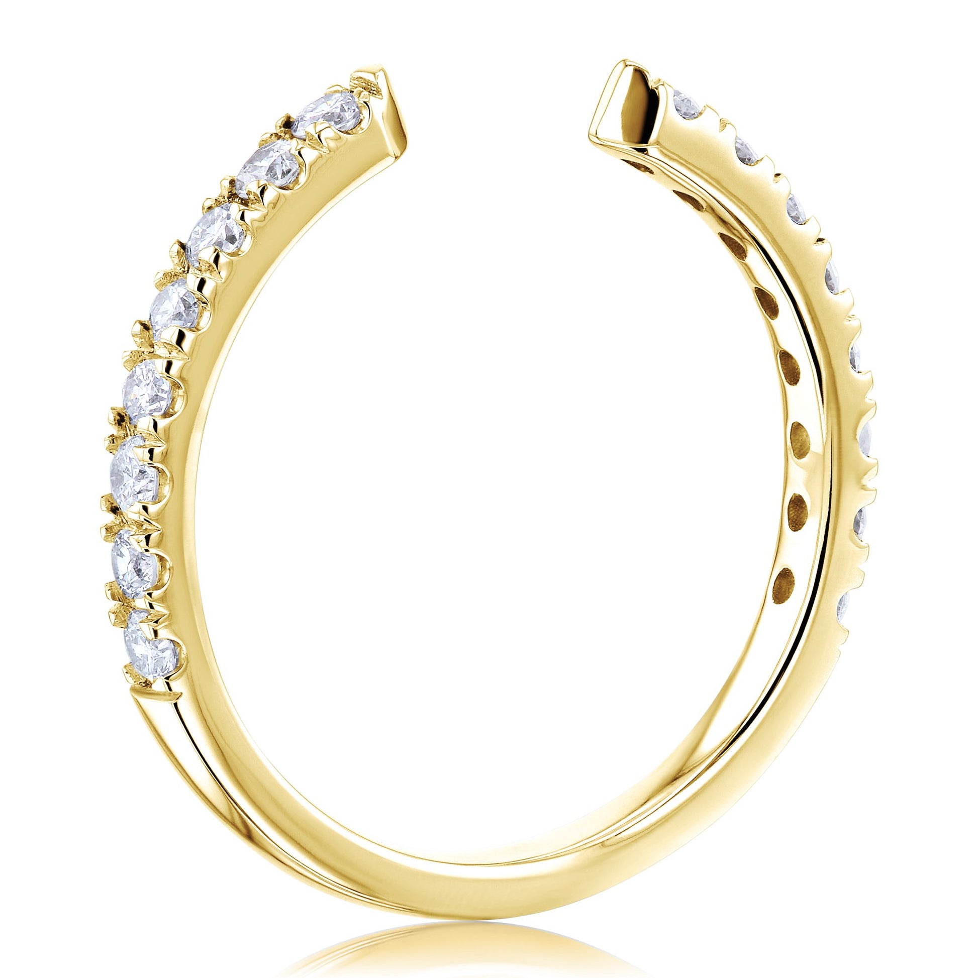 Kobelli Open C Diamond Ring